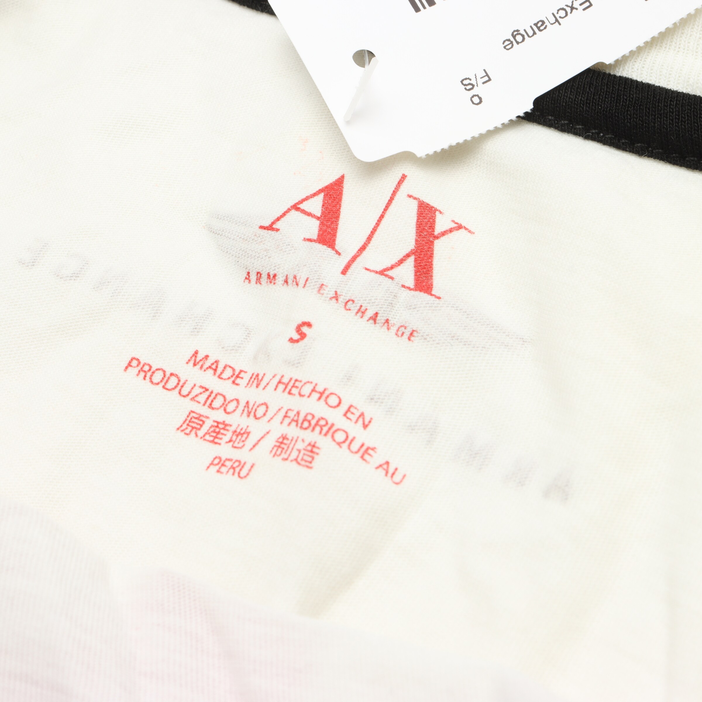 ARMANI EXCHANGE T-Shirt S in Mischfarben