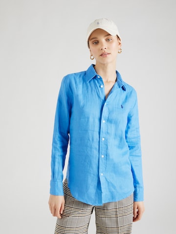 Chemisier Polo Ralph Lauren en bleu : devant