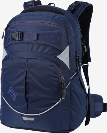 NitroBags Rucksack 'Superhero' in Blau