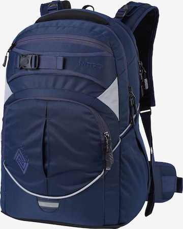 NitroBags Backpack 'Superhero' in Blue