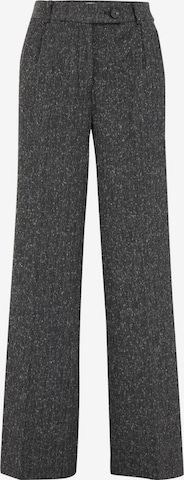 juoda WE Fashion Standartinis Kelnės: priekis