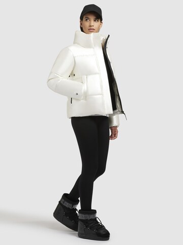 khujo Winterjacke 'Rinja Shiny' in Weiß