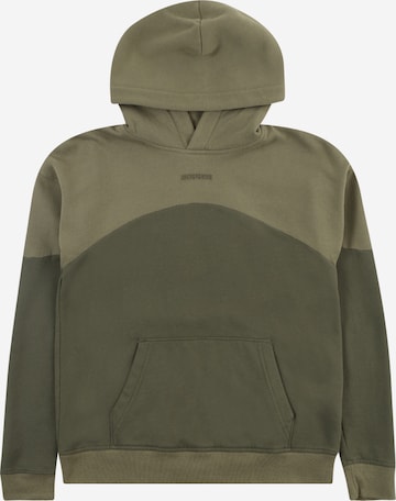 Abercrombie & FitchSweater majica - zelena boja: prednji dio