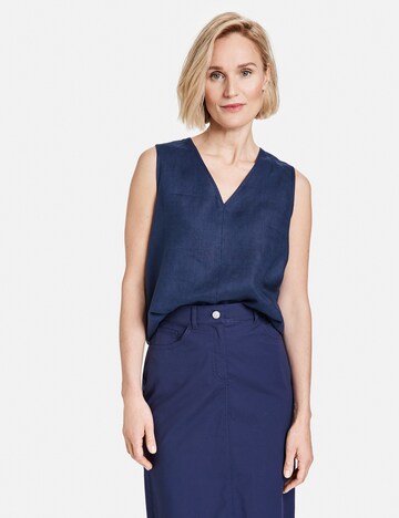 GERRY WEBER Bluse in Blau: predná strana