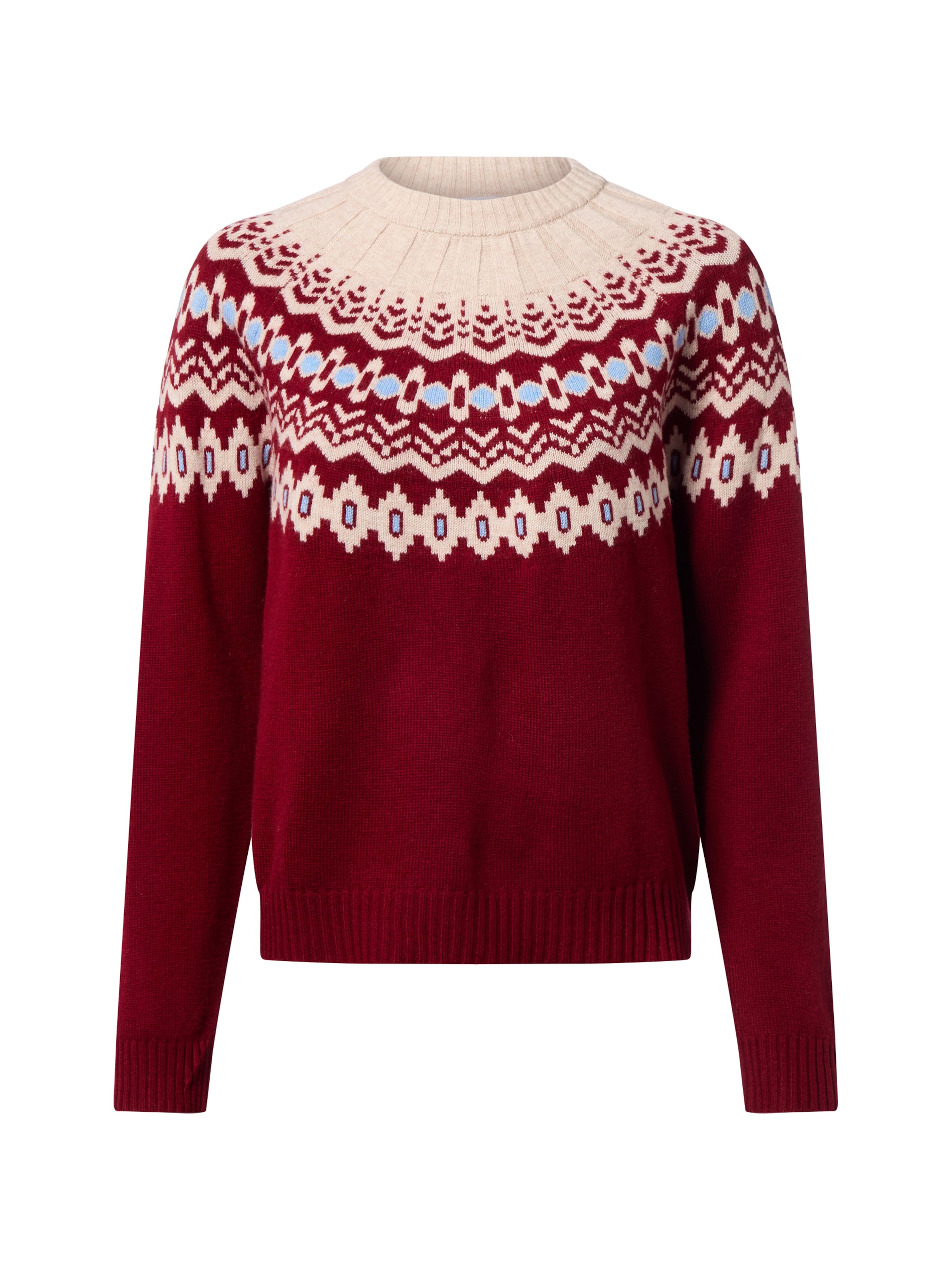 Marie Lund Pullover in Rot: Vorderseite