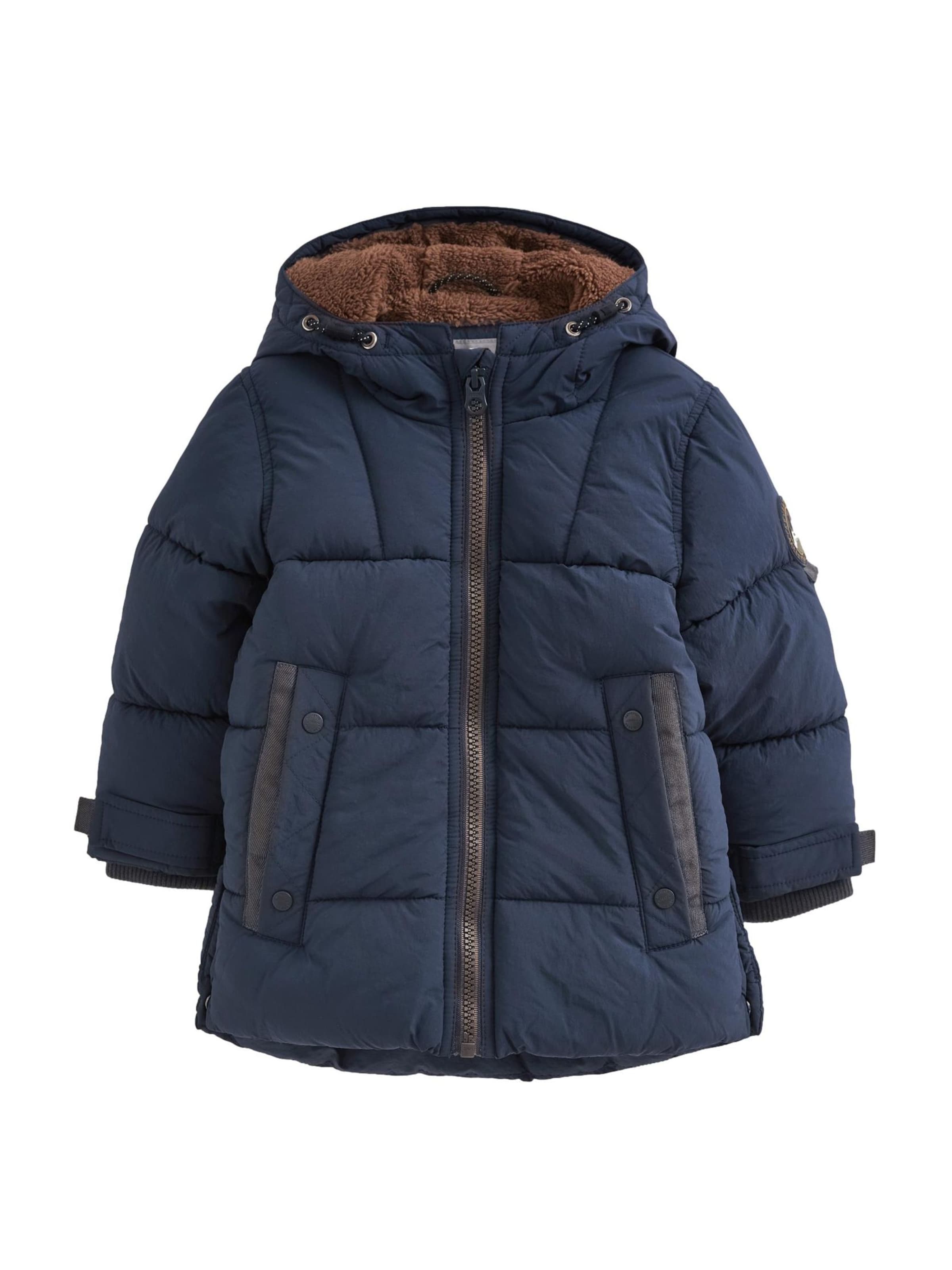 Next Kurtka zimowa w kolorze niebieski: przód