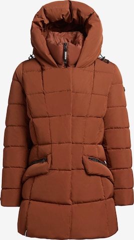 khujo Winter jacket 'Bric' in Brown: front