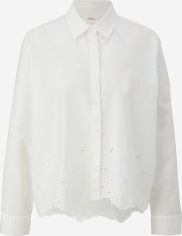 s.Oliver Blouse in White: front