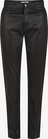Slimfit Pantaloni 'Fcoaty' de la NAF NAF pe negru: față