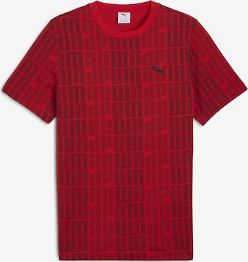 PUMA T-Shirt 'Essentials' in Rot: Vorderseite
