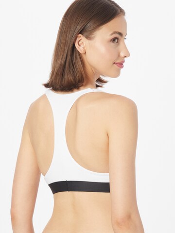 Bustier Soutien-gorge de sport Superdry en blanc