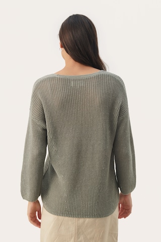 Part Two Sweater 'Etrona' in Green