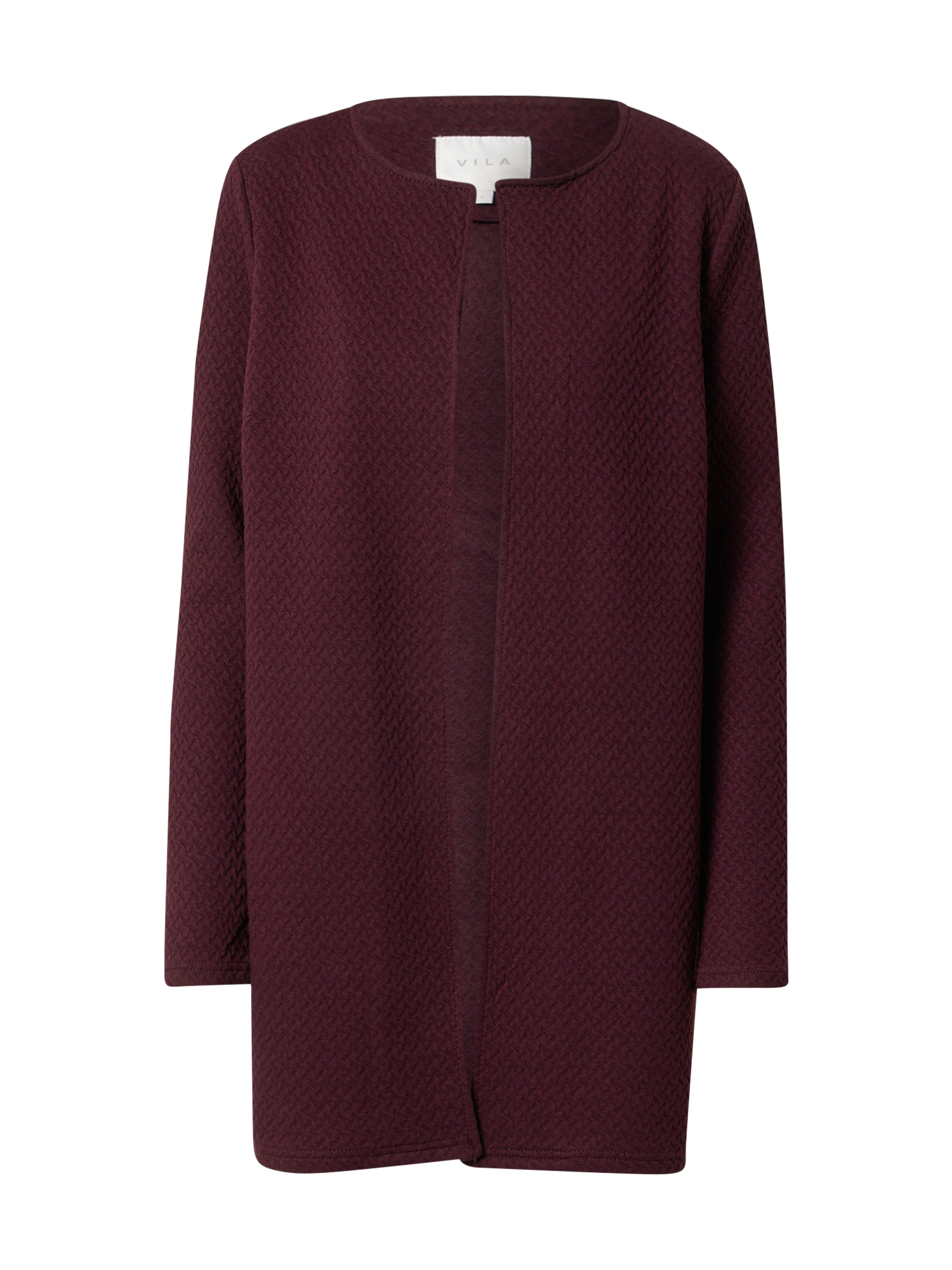 x5jC5 Abbigliamento VILA Cappotto in maglia Naja in Rosso Vino x5jC5 Abbigliamento VILA Cappotto in maglia Naja in Rosso Vino