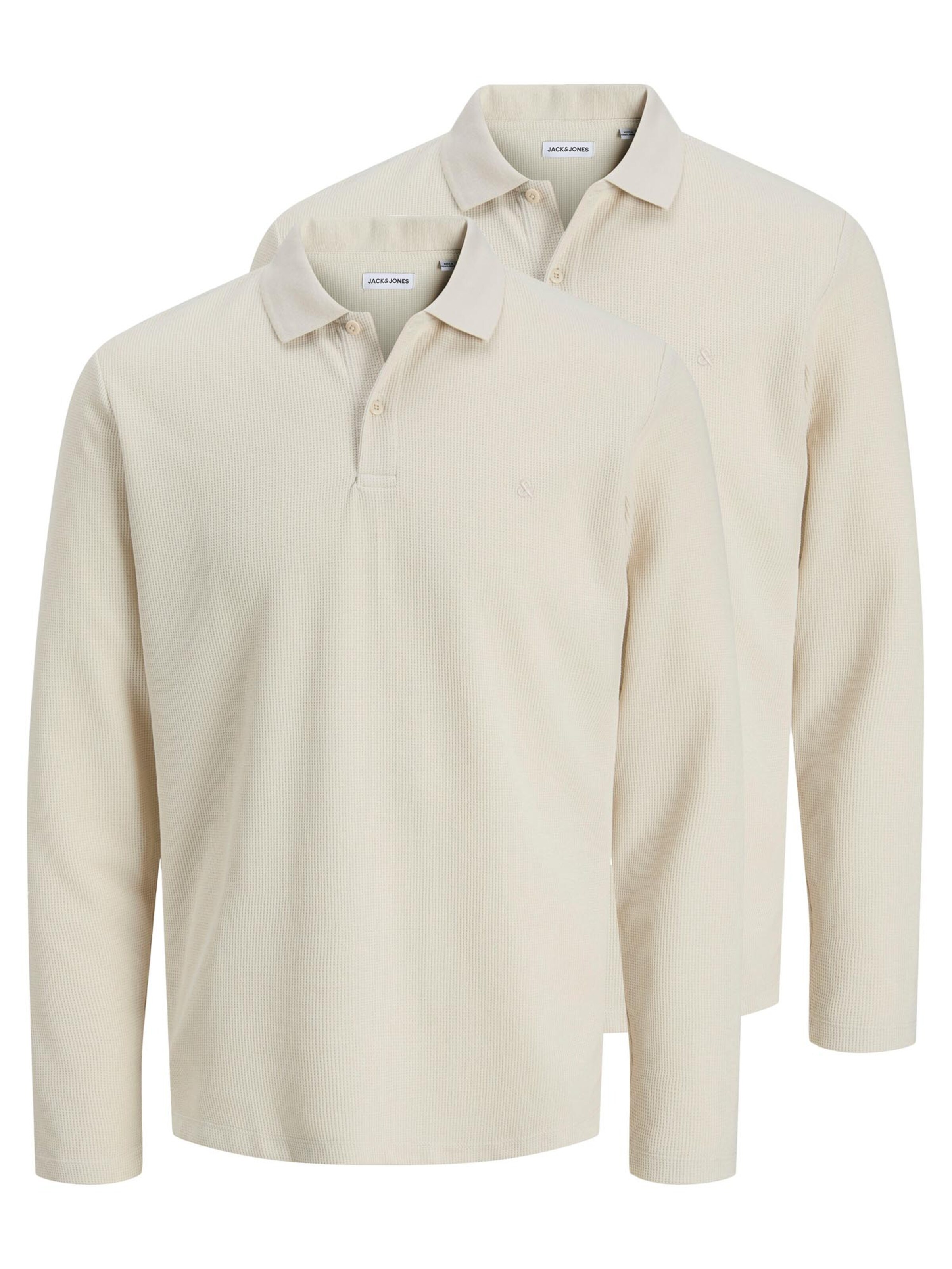 JACK & JONES Shirt 'Austin'‌‌‌‌‌‌ in S/Regular in beige, Produktansicht