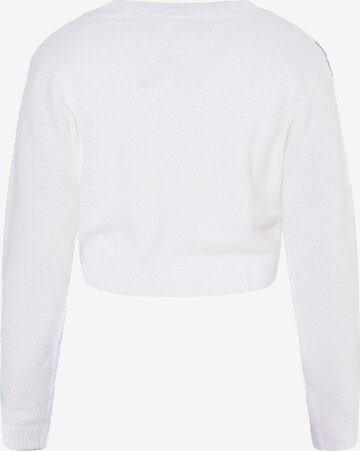 Cardigan 'Biany' MYMO en blanc