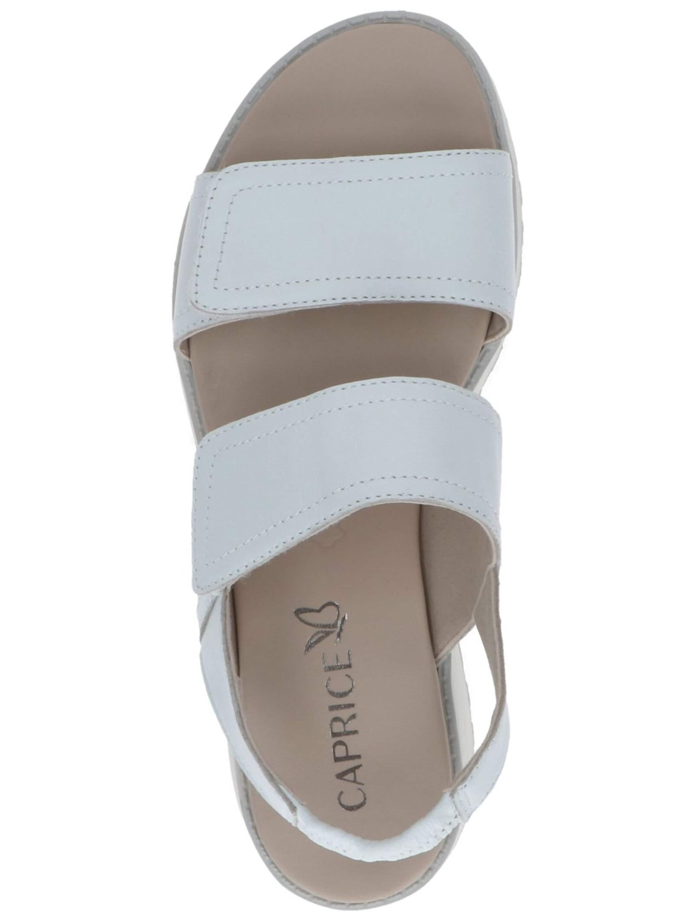 CAPRICE - Sandália em branco