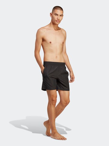 ADIDAS ORIGINALS Athletic Swim Trunks 'Adicolor Essentials Solid' in Black