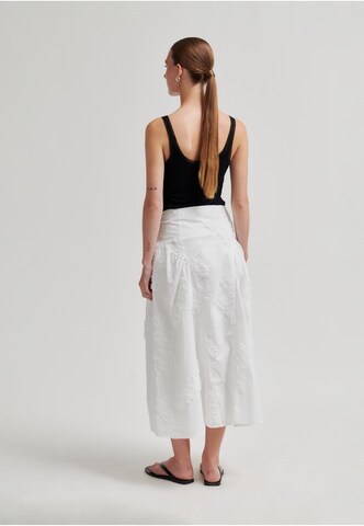 SECOND FEMALE - Saia 'Ashley' em branco