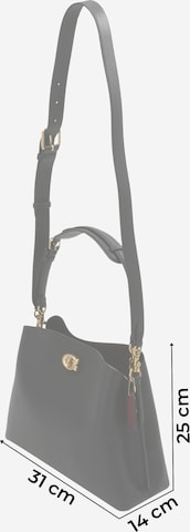 COACH Schultertasche 'Willow' in Schwarz