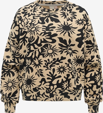 Sweat-shirt 'Wuss' Ragwear en beige : devant