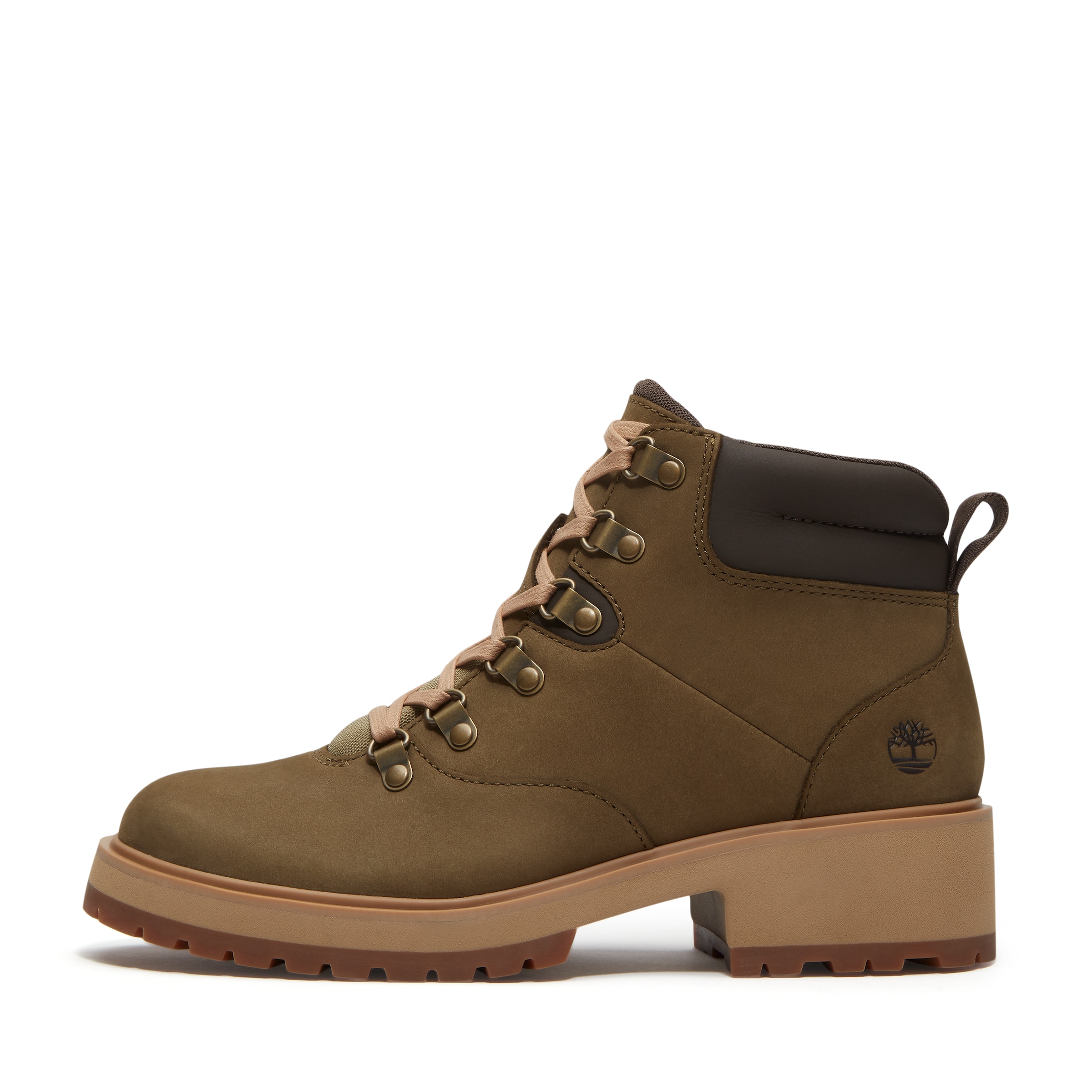 TIMBERLAND Schnürstiefelette in Grün