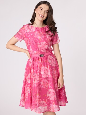 Robe Quiosque en rose : devant