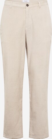 Les Deux Regular Chino 'Como' in Beige: voorkant