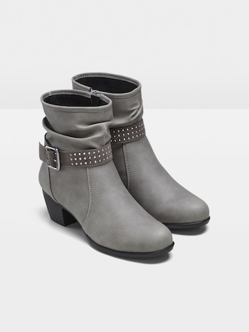 Bottines bonprix en gris