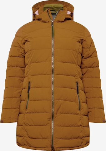 G.I.G.A. DX by killtec Outdoor Coat 'Steppparka' in Green: front