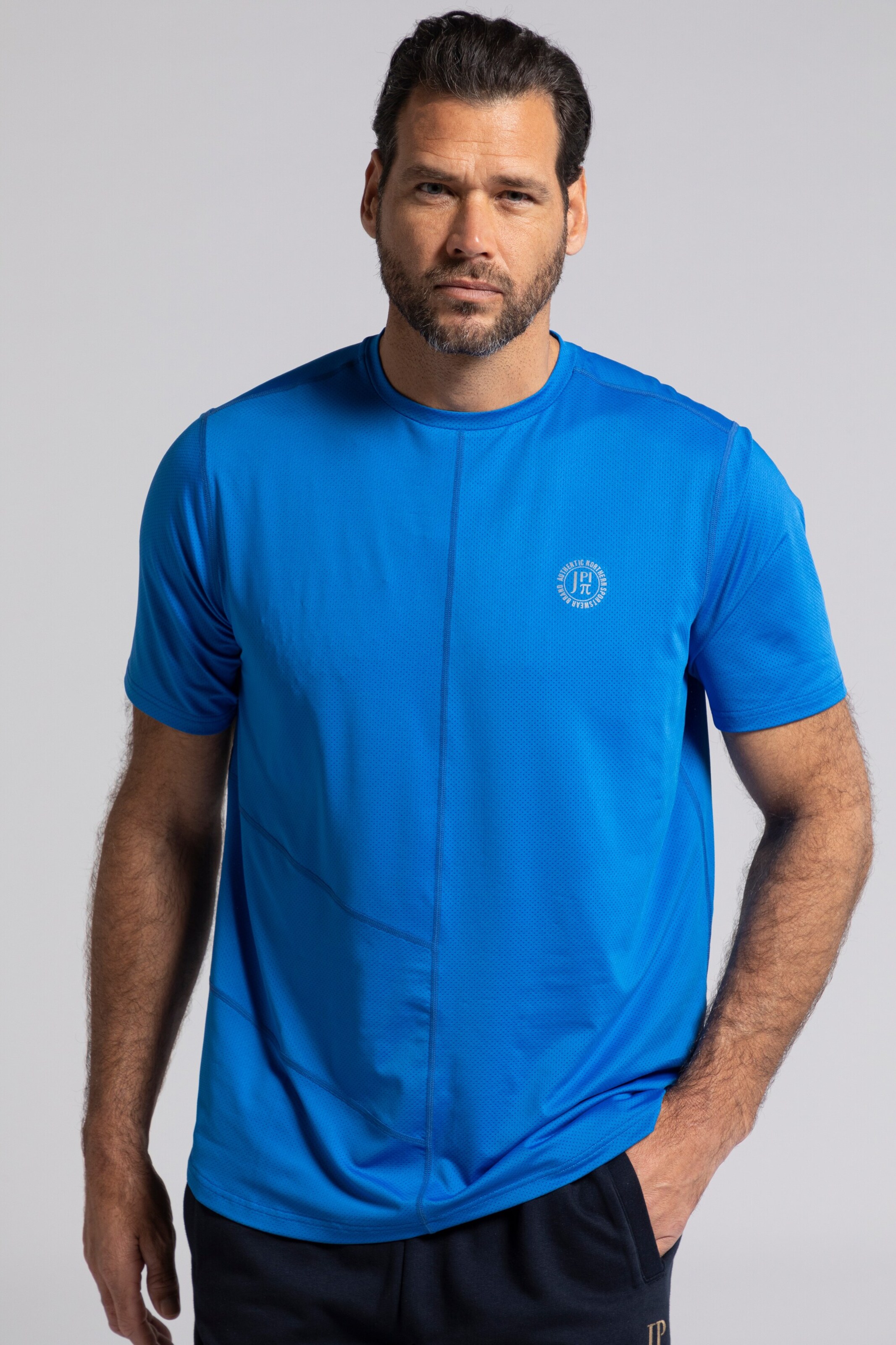 Männer Große Größen JP1880 Shirt in Blau - WN45144 Männer Große Größen JP1880 Shirt in Blau - WN45144