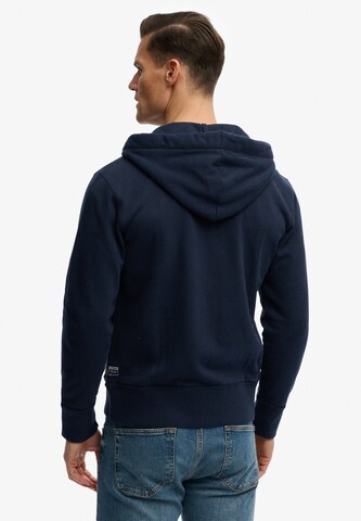 Superdry & Co Sweatjacke in Blau