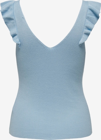 ONLY Knitted Top 'LISSIE' in Blue