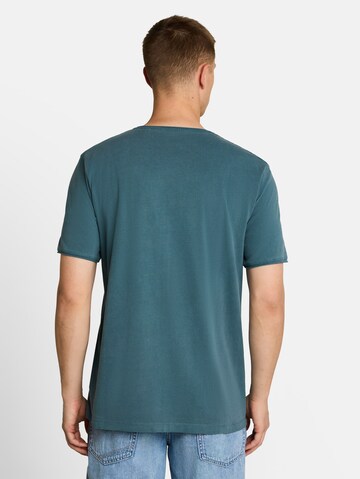 TOM TAILOR DENIM Shirt in Blauw
