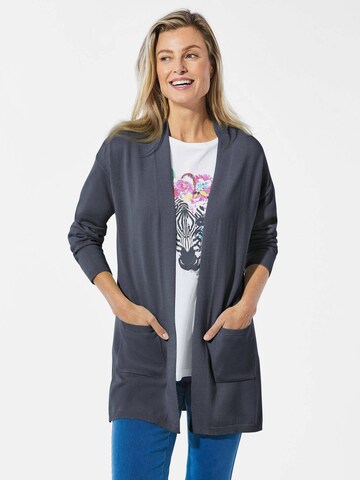 Cardigan Goldner en bleu : devant