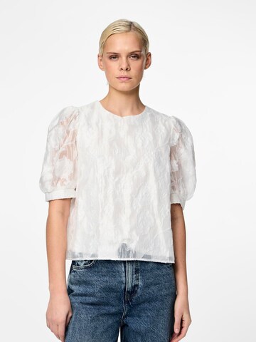 PIECES Blouse 'PCNALA' in White: front