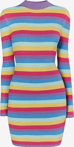 MYMO Knitted dress 'Biany' in Mixed colors: front