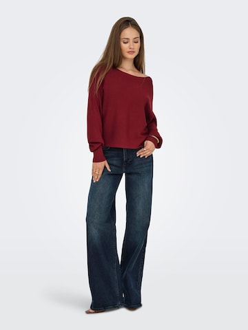 Pull-over 'ONLADALINE' ONLY en rouge