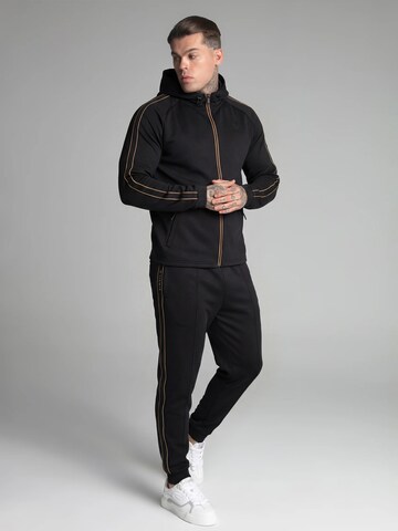 SikSilk Between-season jacket in Black