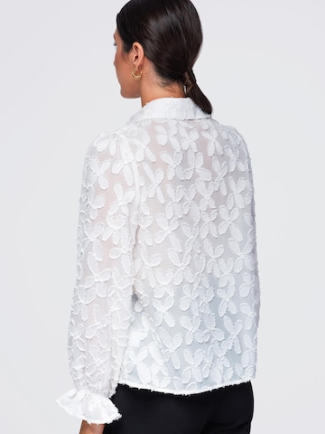 Ombre Bluse‌‌‌‌‌‌ in Beige