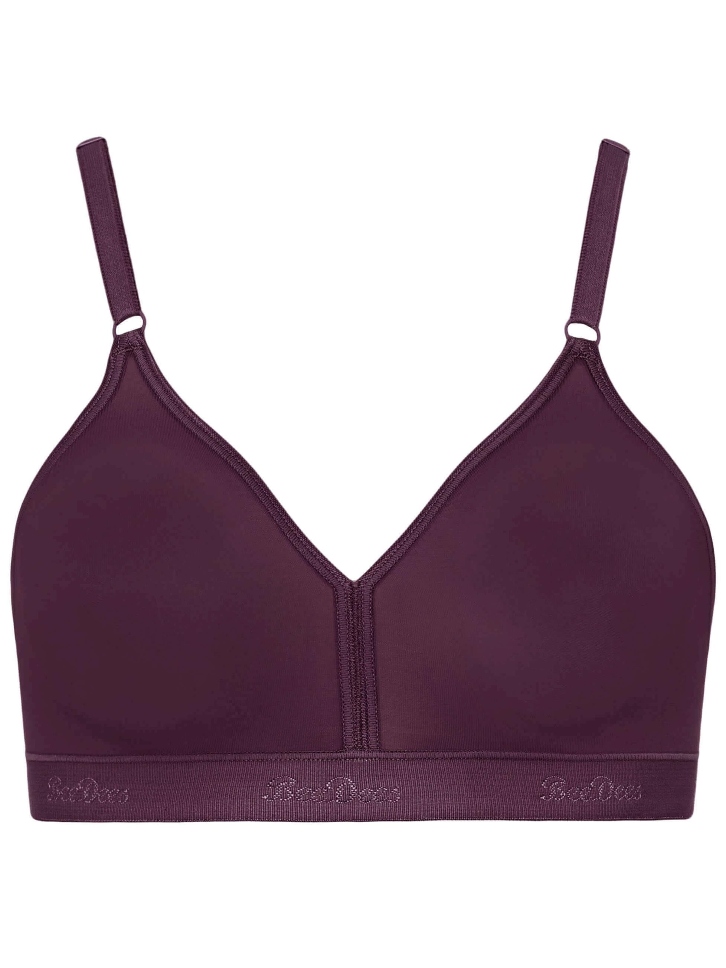 BeeDees Bra 'Soft-BH Microfun N' in Purple: front