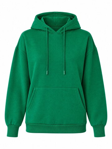 Sweat-shirt 'Kapuzenpullover' Ethiquet en vert : devant