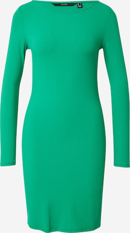 VERO MODA Kleid 'CARINA' in Grün: predná strana