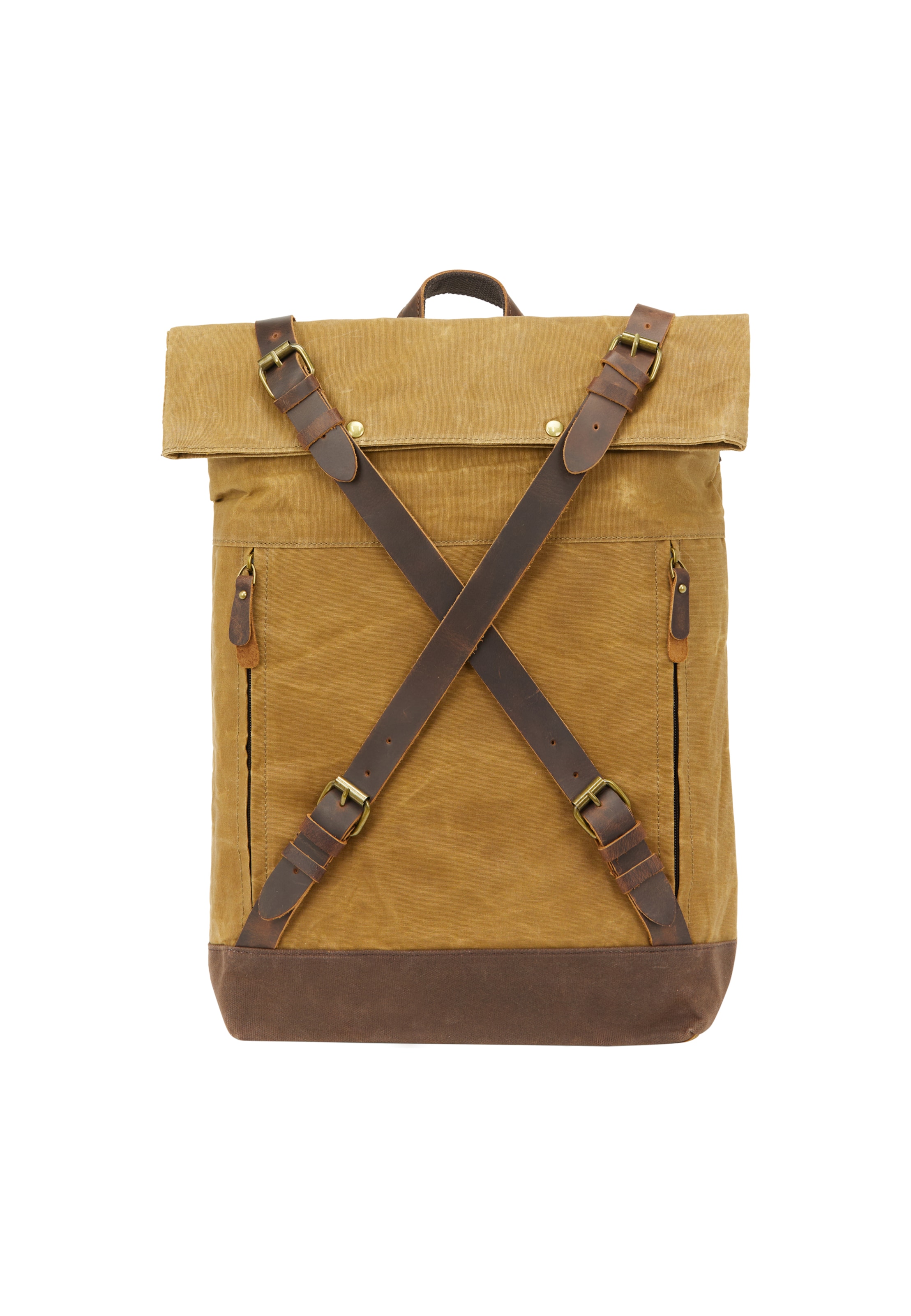 DreiMaster Vintage Раница в бежово: отпред