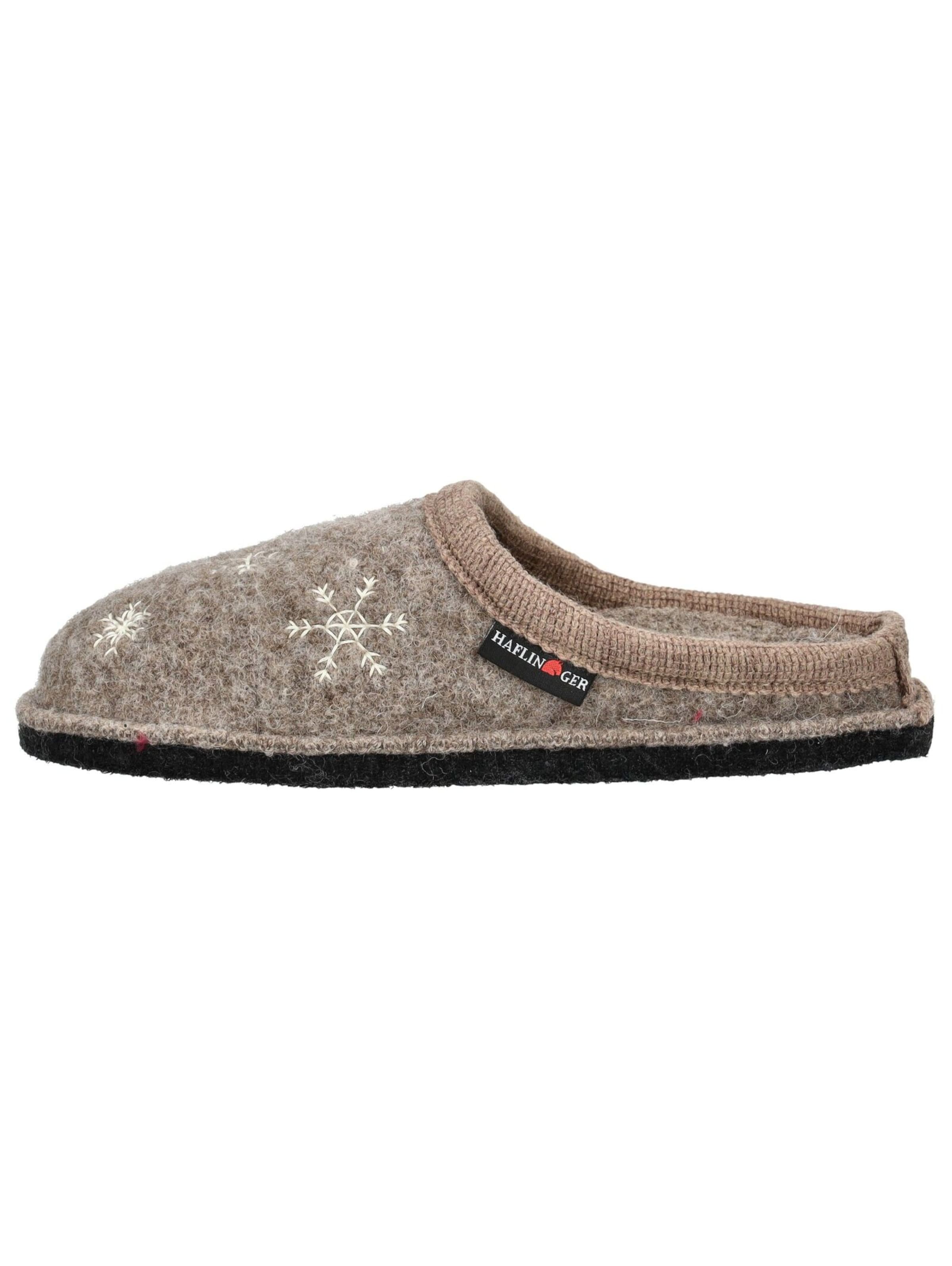 HAFLINGER Slipper in Beige
