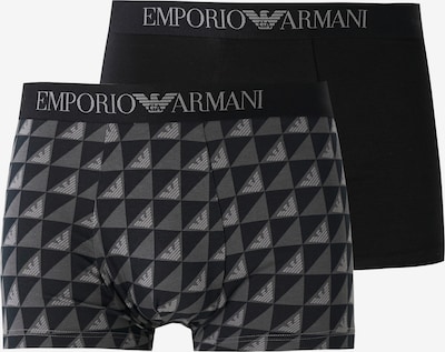 Emporio Armani Bokseršorti, krāsa - pelēks / gaiši pelēks / melns, Preces skats