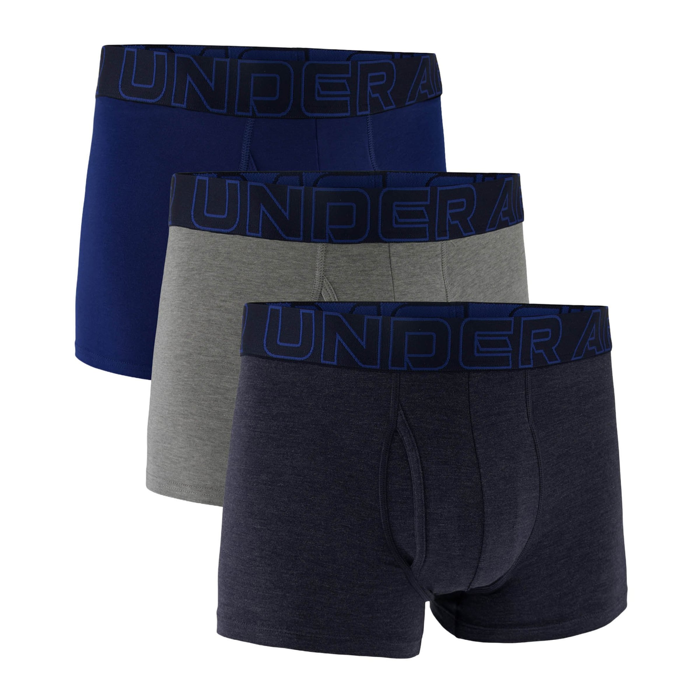 UNDER ARMOUR Boxerky – modrá: přední strana