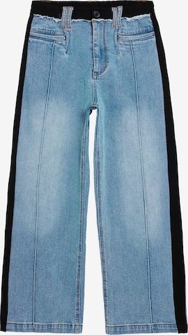 DesigualWide Leg/ Široke nogavice Traperice - plava boja: prednji dio