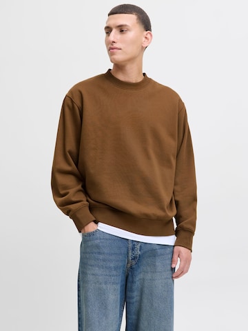 JACK & JONES - Sudadera 'JJEUrban Edge' en marrón: frente
