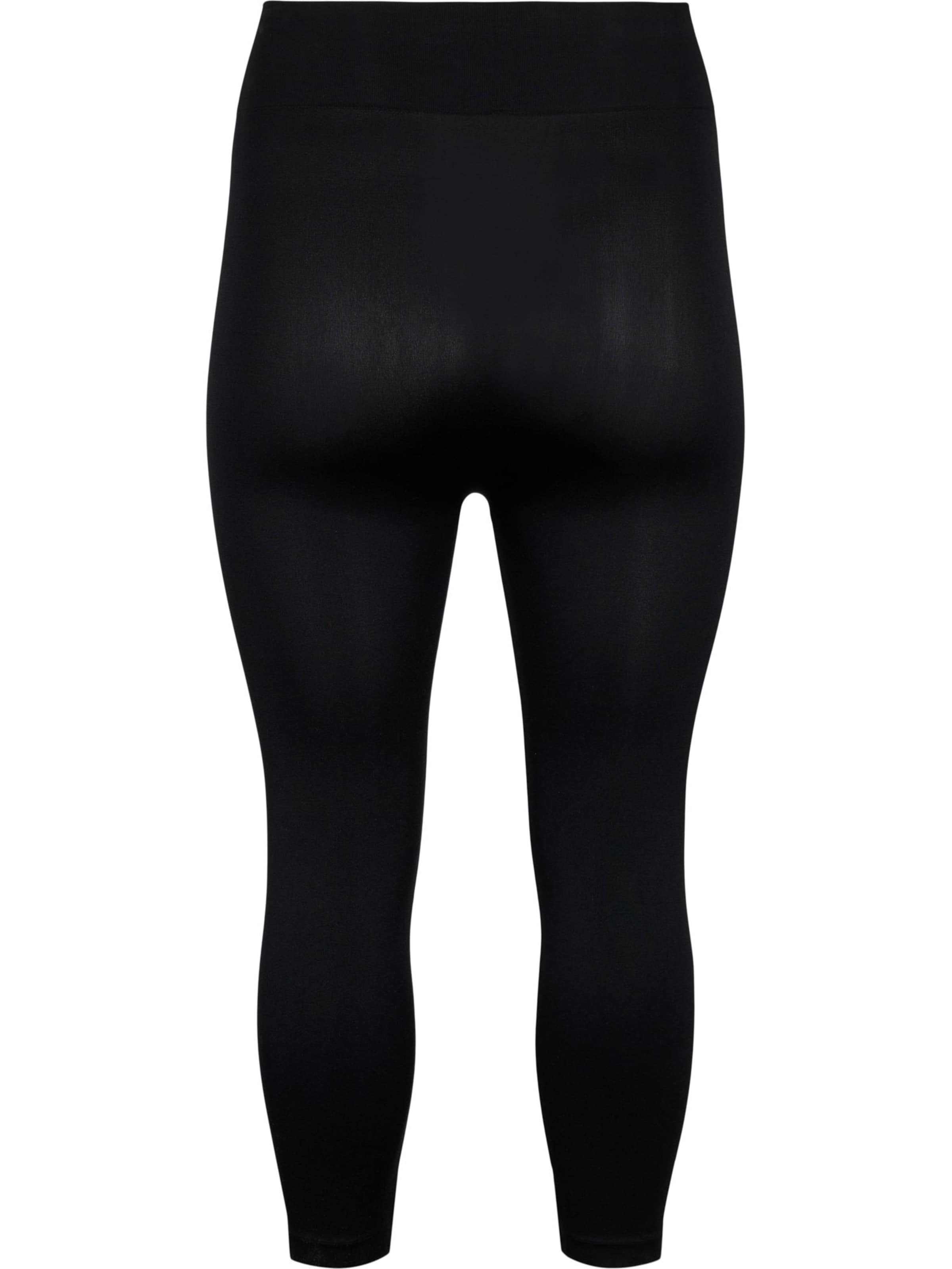 Zizzi - Skinny Leggings 'Seamless' em preto