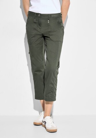 CECIL Regular Pants in Green